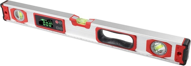 Digital Level 600mm Aluminum Alloy Waterproof Dustproof with Backlit Display Angle Measurement Tool - Image 2